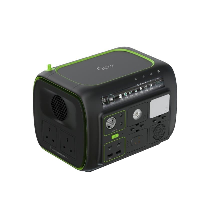Goui Beast 800W Smartest Portable Power Station Advanced 512WH LiFePO4 Power Source with Voice Control & Smart Tech |G-PB800-K|